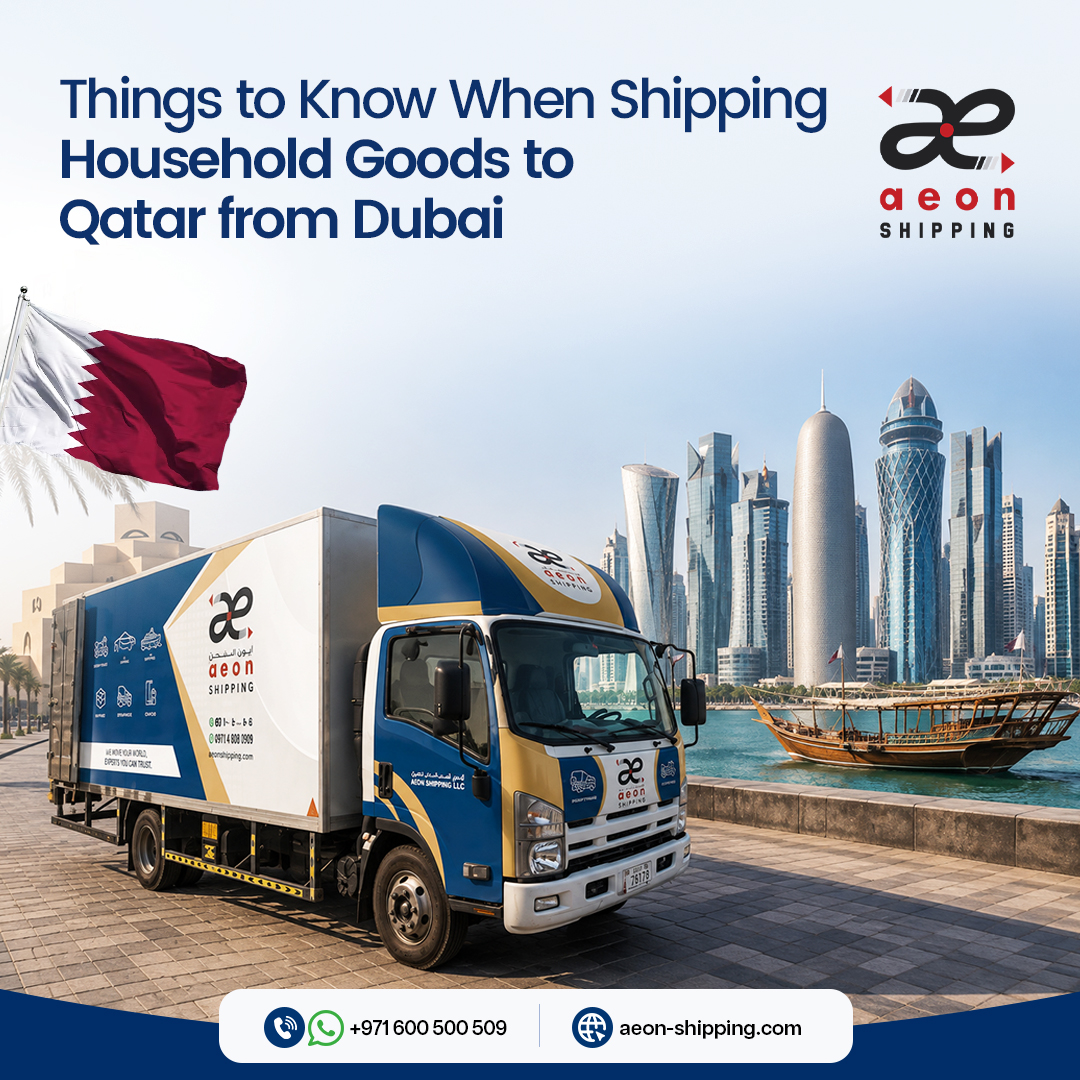 shipping household goods to Qatar from Dubai