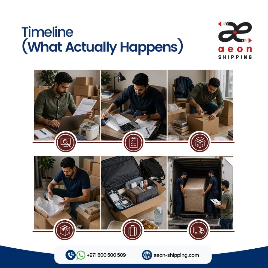shipping household goods to Qatar from Dubai