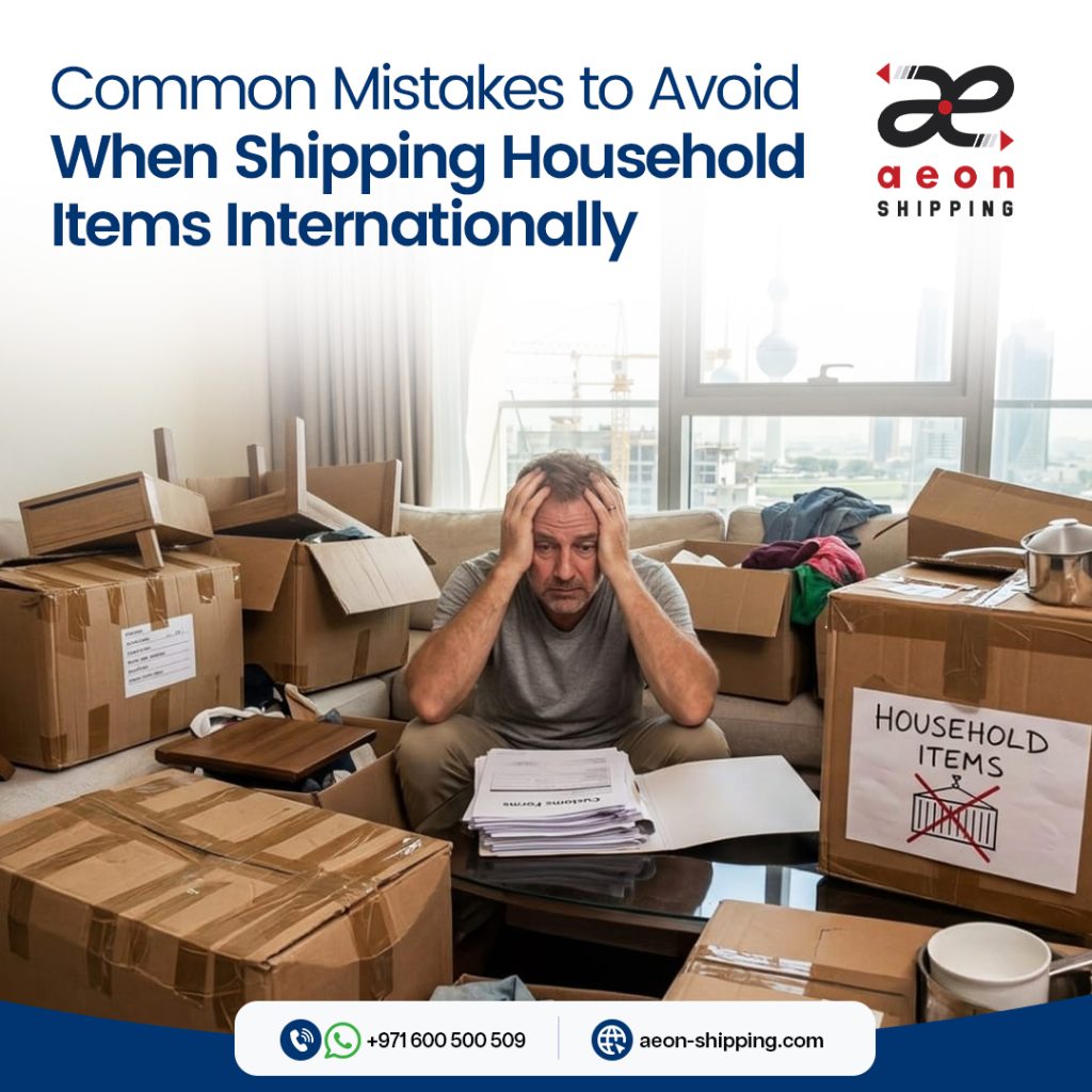 Common Mistakes to Avoid When Shipping Household Items Internationally