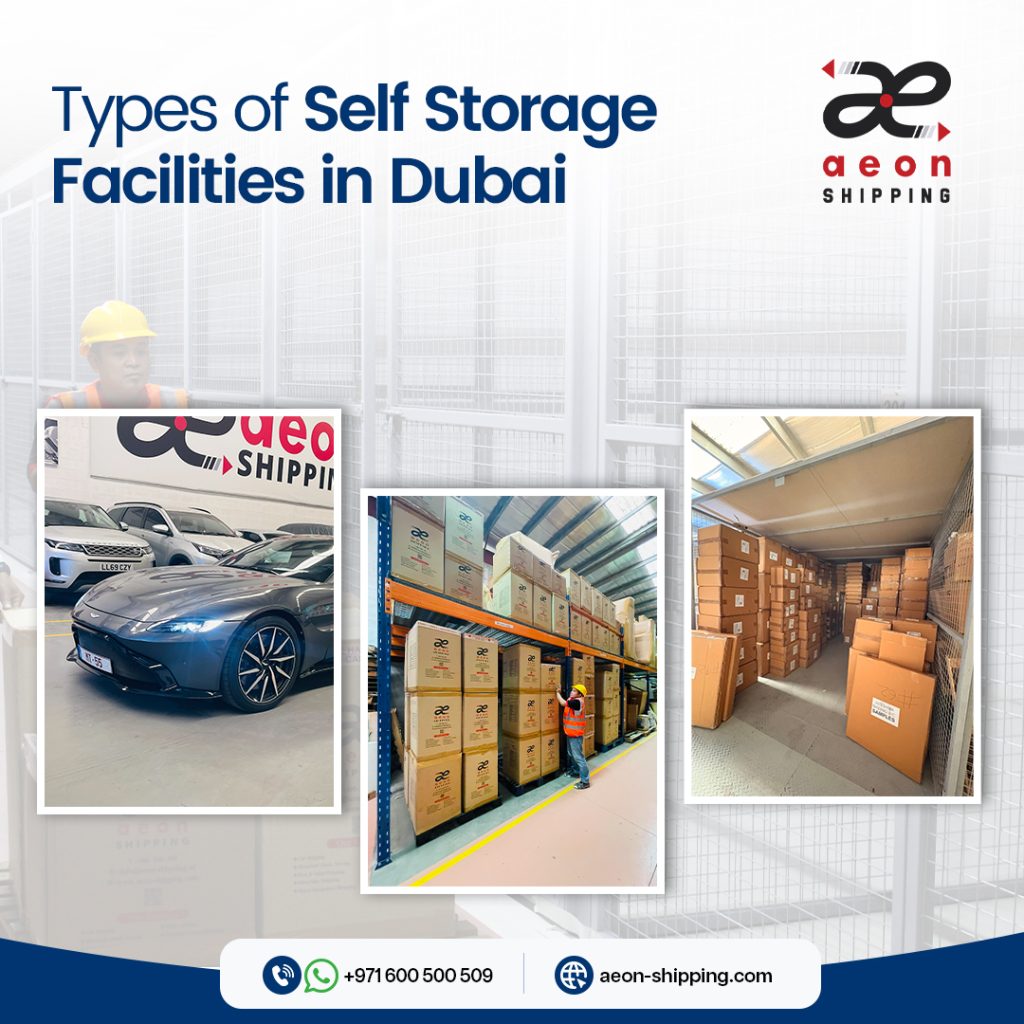 Types of storage facilities in Dubai