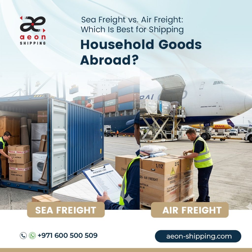 Shipping Household Goods Abroad.
