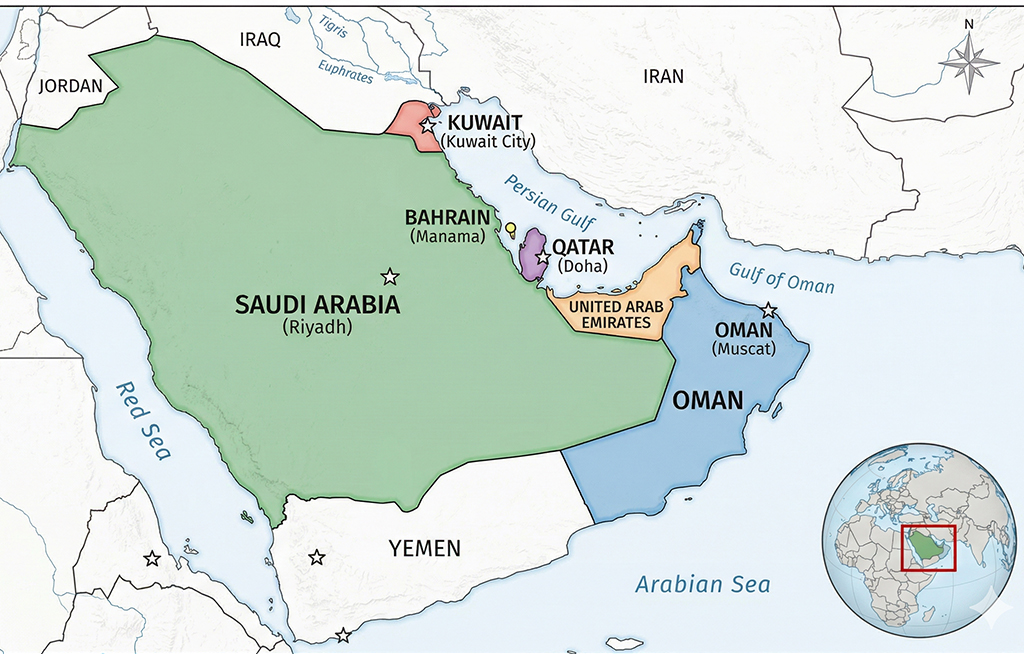 map-of-gcc